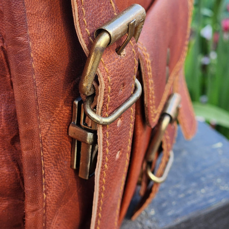 Waterloo 11 GT Goat Hide Leather Bag & Backpack
