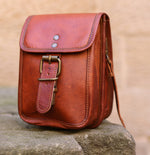 Load image into Gallery viewer, Ranger 7 inch Leather Field Bag - Goat hide 
