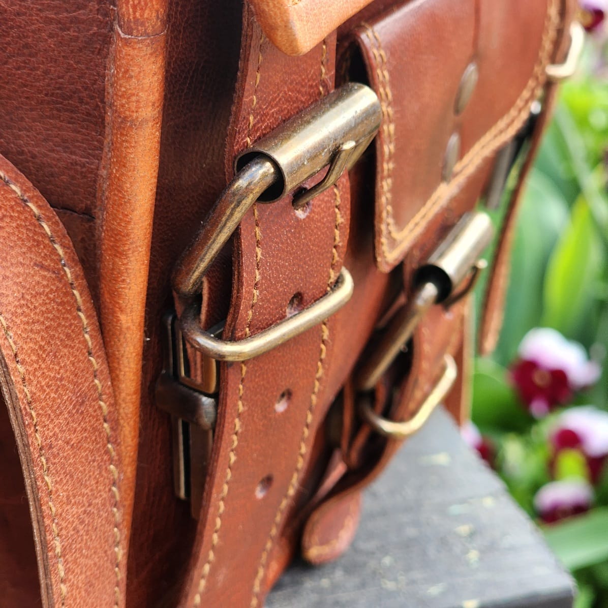 The Marshal 9 inch Goat Hide Transit Bag & Backpack