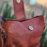 Load image into Gallery viewer, Tiffany 9 inch Tote Crossbody Travel  Goat Leather Bag

