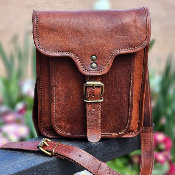 Singleton 9 Goat Leather Field Bag