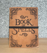 Cargar imagen en el visor de la galería, Book of Spells Handmade Natural Leather Journal
