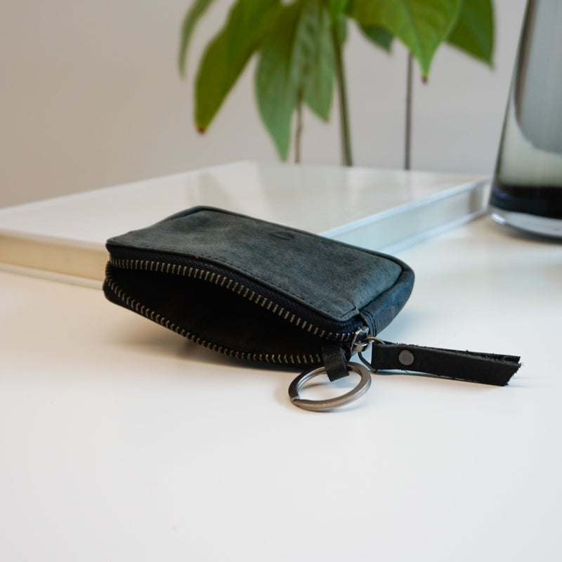 Berlin Key Pouch Cowhide Black