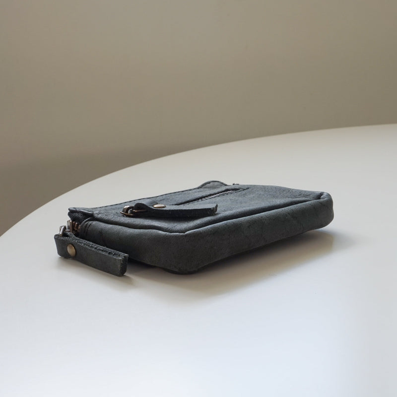 Berlin Key Pouch Cowhide Black