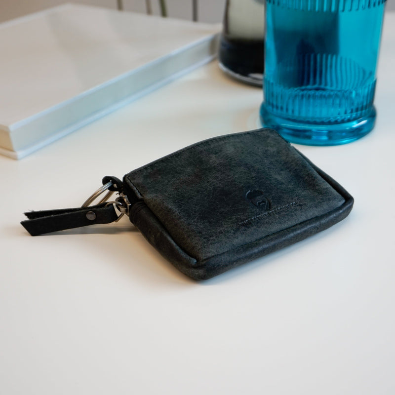 Berlin Key Pouch Cowhide Black
