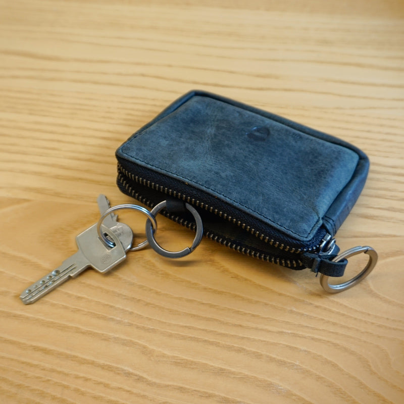 Berlin Key Pouch Cowhide Black