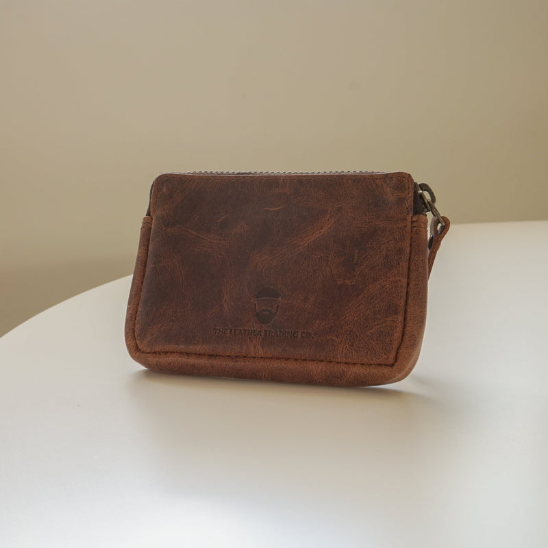 Berlin Key Pouch Waxed Buffalo Hide