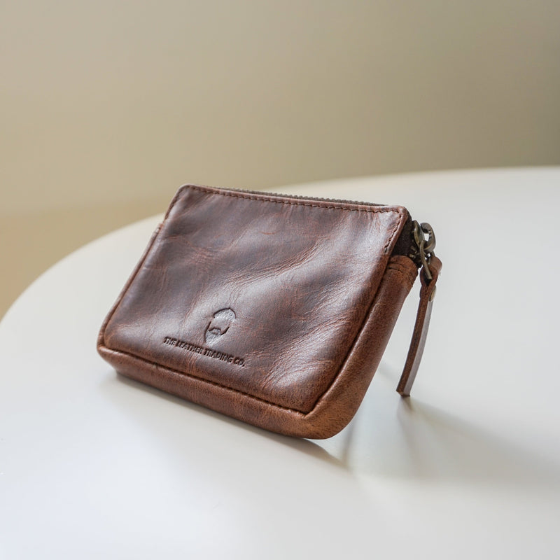 Berlin Key Pouch Waxed Buffalo Hide