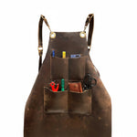 Load image into Gallery viewer, Apron Full Leather Buff
