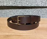 Load image into Gallery viewer, Buffalo Hide Brown Belt 25mm
