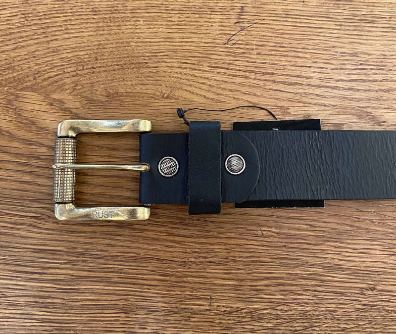 Buffalo Hide Black Belt 40mm