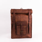 Load image into Gallery viewer, Kakadu 16 GT Goat Leather Leather Roll Top Backpack
