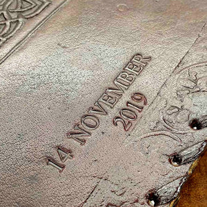 Leather Embossing - The Leather Trading Co.