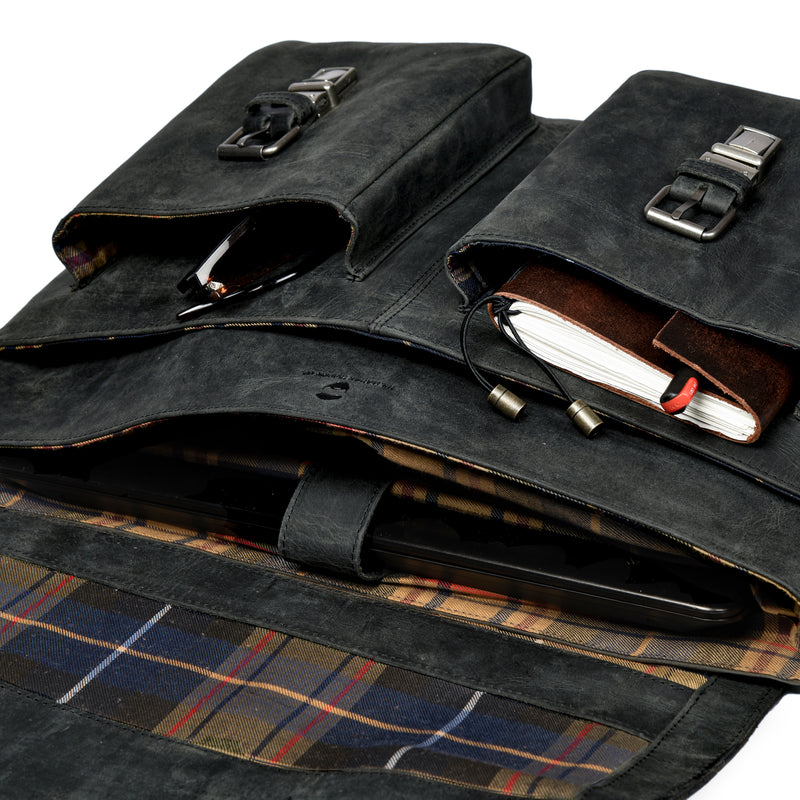 Lewisham Satchel 16 Black