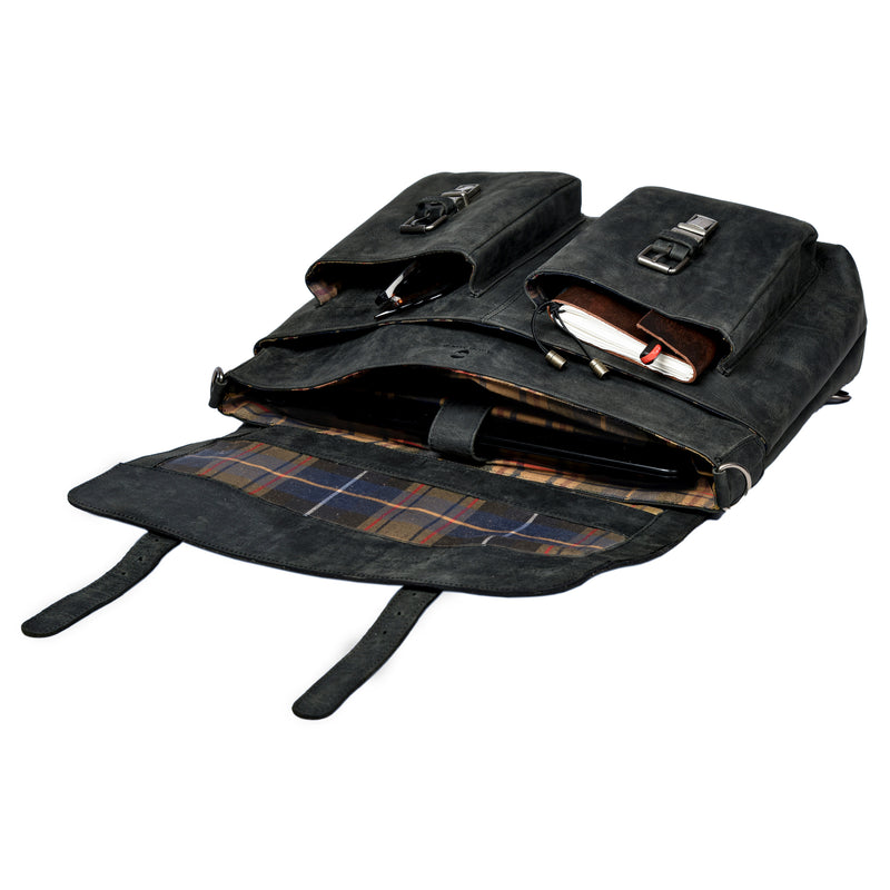 Lewisham Satchel 16 Black