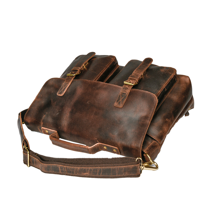 Lewisham Satchel 16 Buff