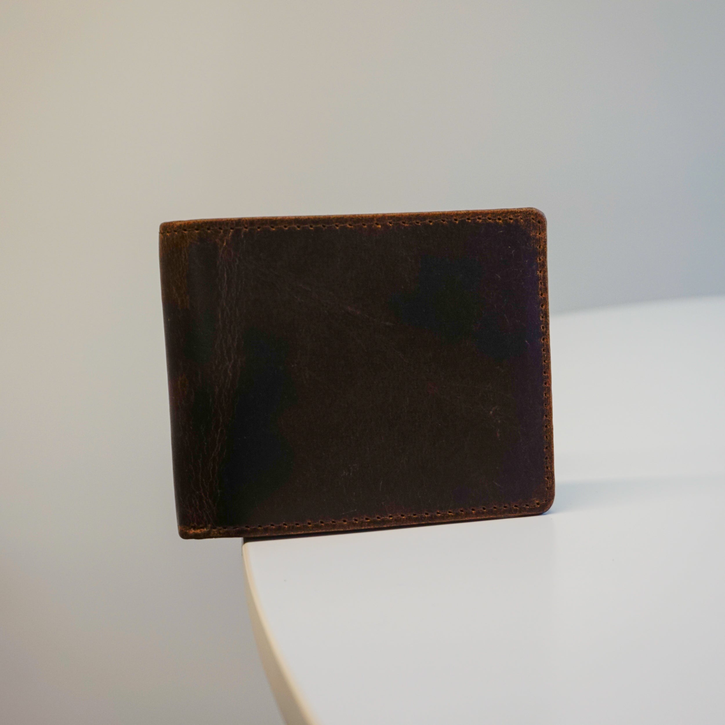 Mascot Wallet Waxed Buffalo Hide