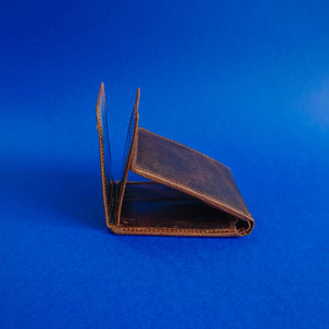 Mascot Wallet Waxed Buffalo Hide