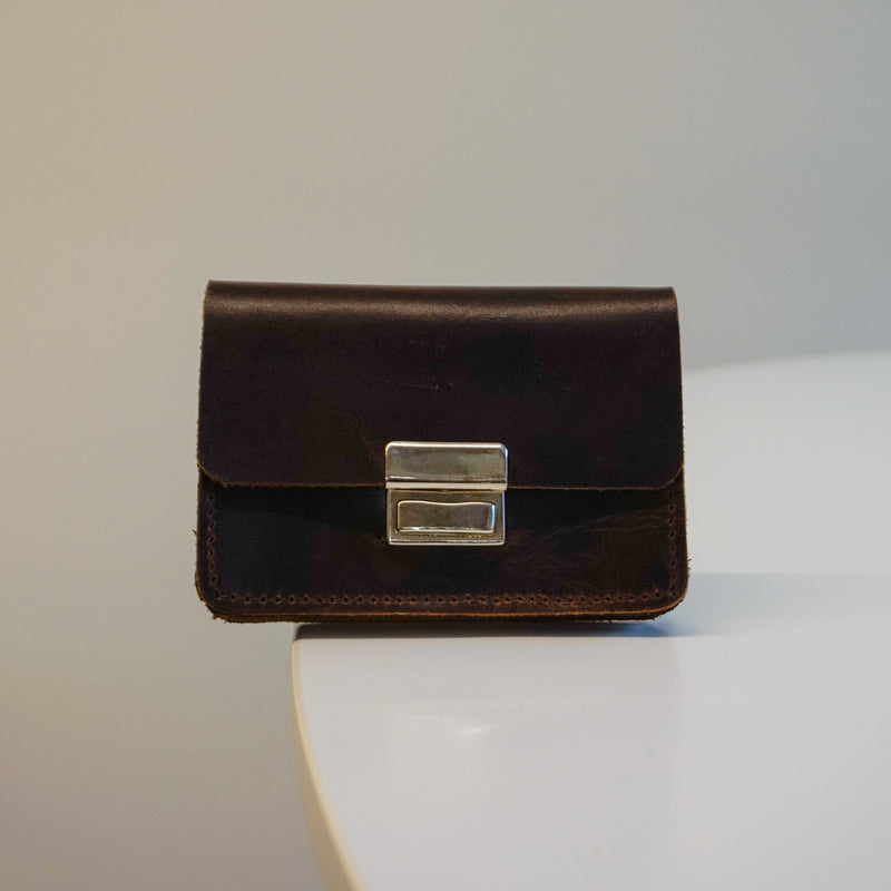 Randwick Clip Wallet Waxed Buffalo Hide