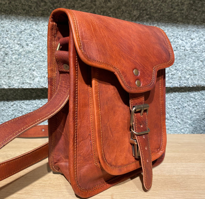Singleton 9 Goat Leather Field Bag