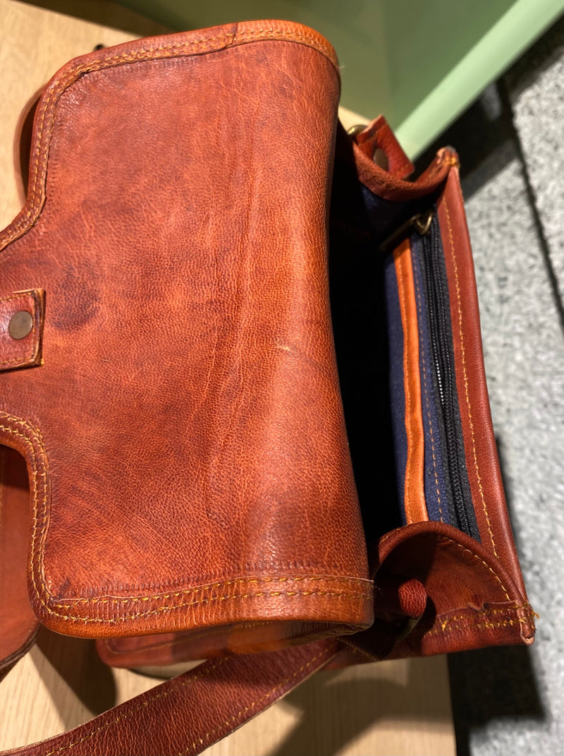 Singleton 9 Goat Leather Field Bag